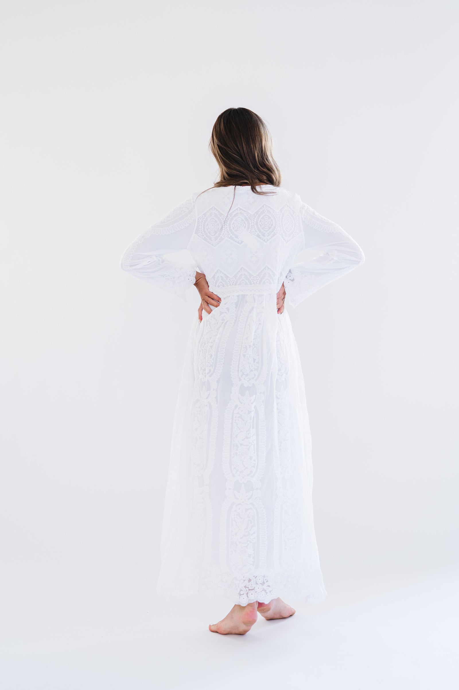 Ezra LDS Temple Dress